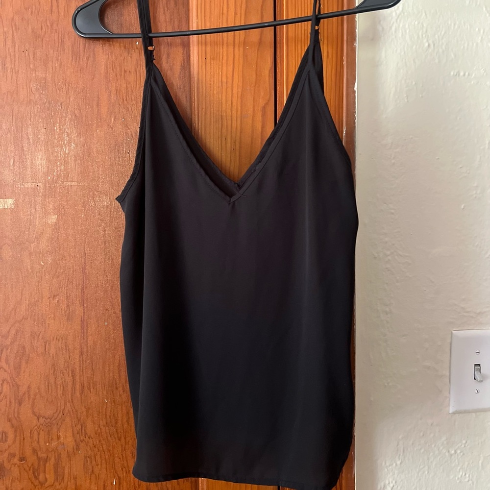 black tank top